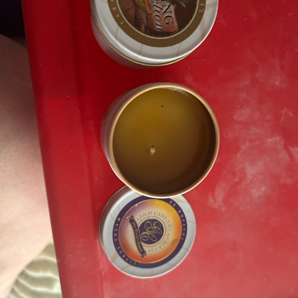 Gold  Canyon “2” in Candle in Tin